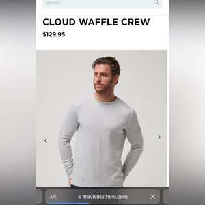 Travis Mathew Cloud Waffle Crew